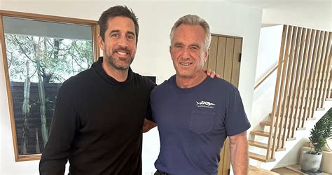 rfk jr and aaron rodgers